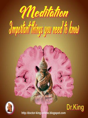 cover image of Meditation--Important things you need to know
